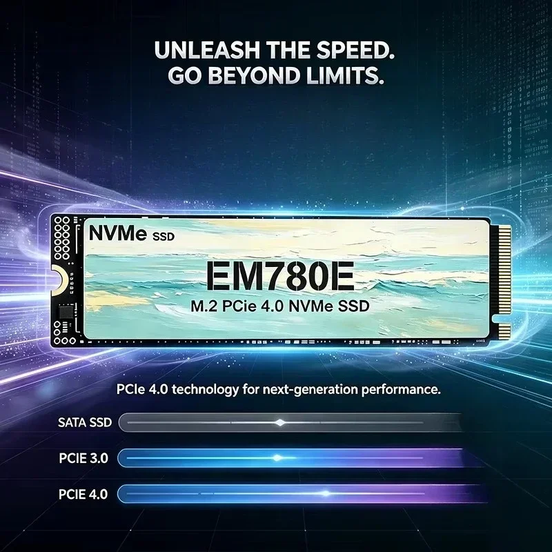 SSD Interno EM780E M.2 NVMe PC - M.2 Nvme 4Tb Pcie 4.0 Ssd avaliação e preço
