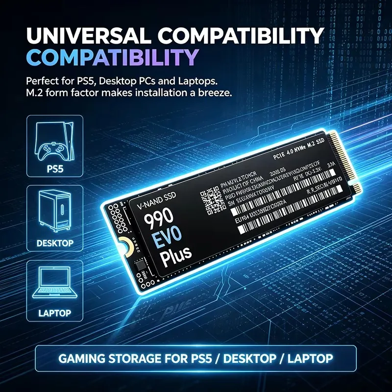 990 EVO Plus 500GB-4TB TLC 3D  - M.2 Nvme 4Tb Pcie 4.0 Ssd avaliação e preço