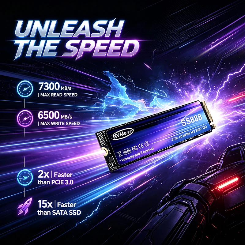 SS888 M.2 NVMe PCIe 4.0 SSD 73 - M.2 Nvme 4Tb Pcie 4.0 Ssd avaliação e preço
