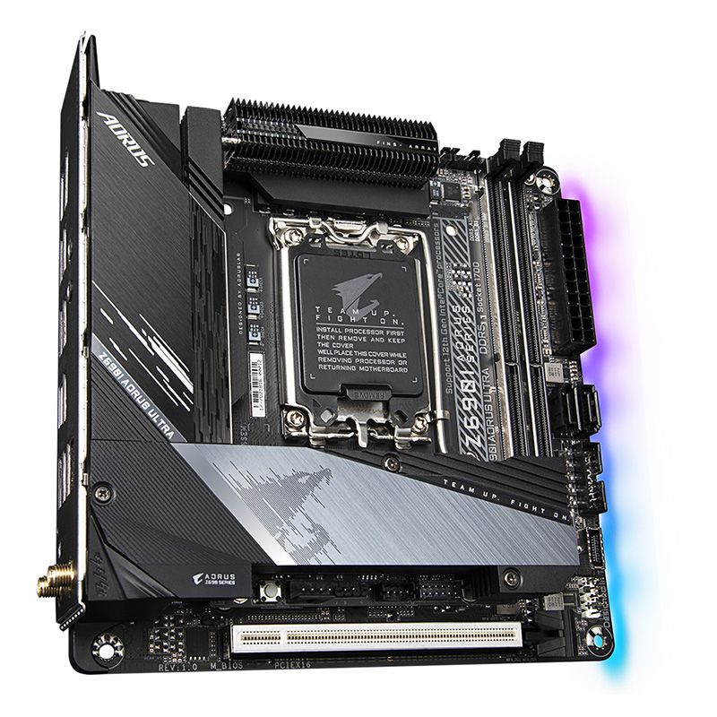 Placa-mãe de desktop Mini-ITX  - Lga 1700 Ddr5 Itx Motherboard avaliação e preço