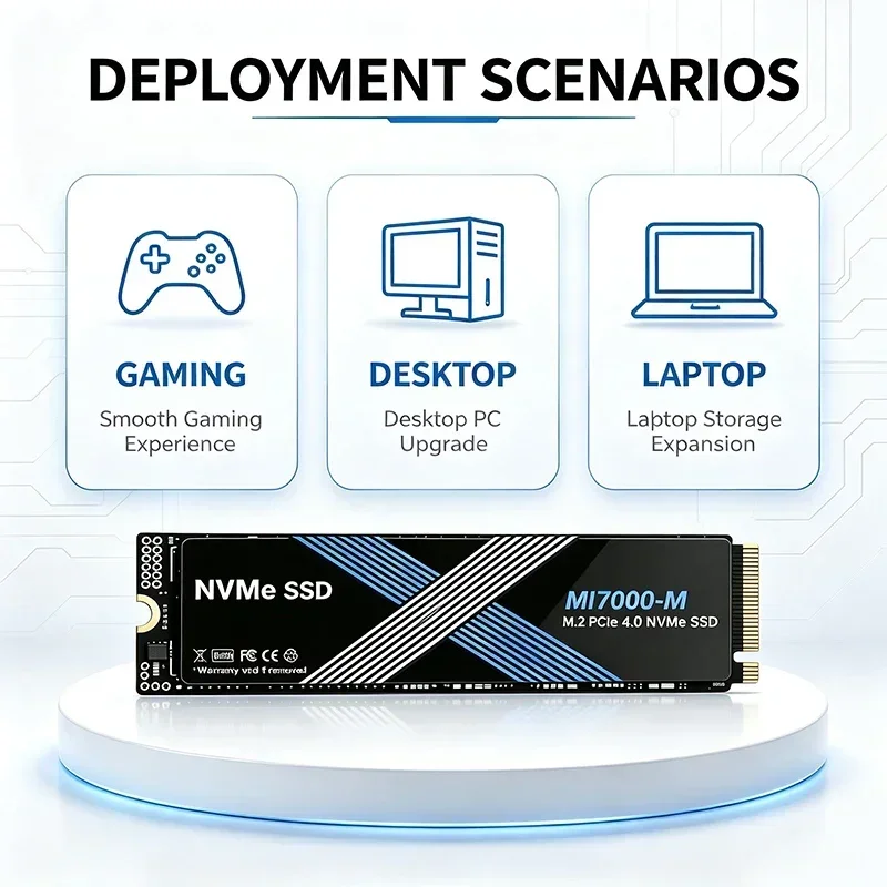 SSD NVMe M.2 PCIe 4.0 MI7000-M - M.2 Nvme 4Tb Pcie 4.0 Ssd avaliação e preço