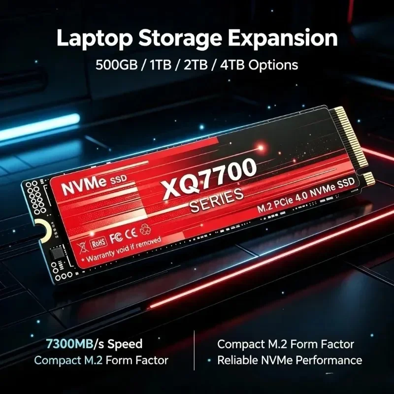 SSD NVMe PCIe 4.0 M.2 Série XQ - M.2 Nvme 4Tb Pcie 4.0 Ssd avaliação e preço
