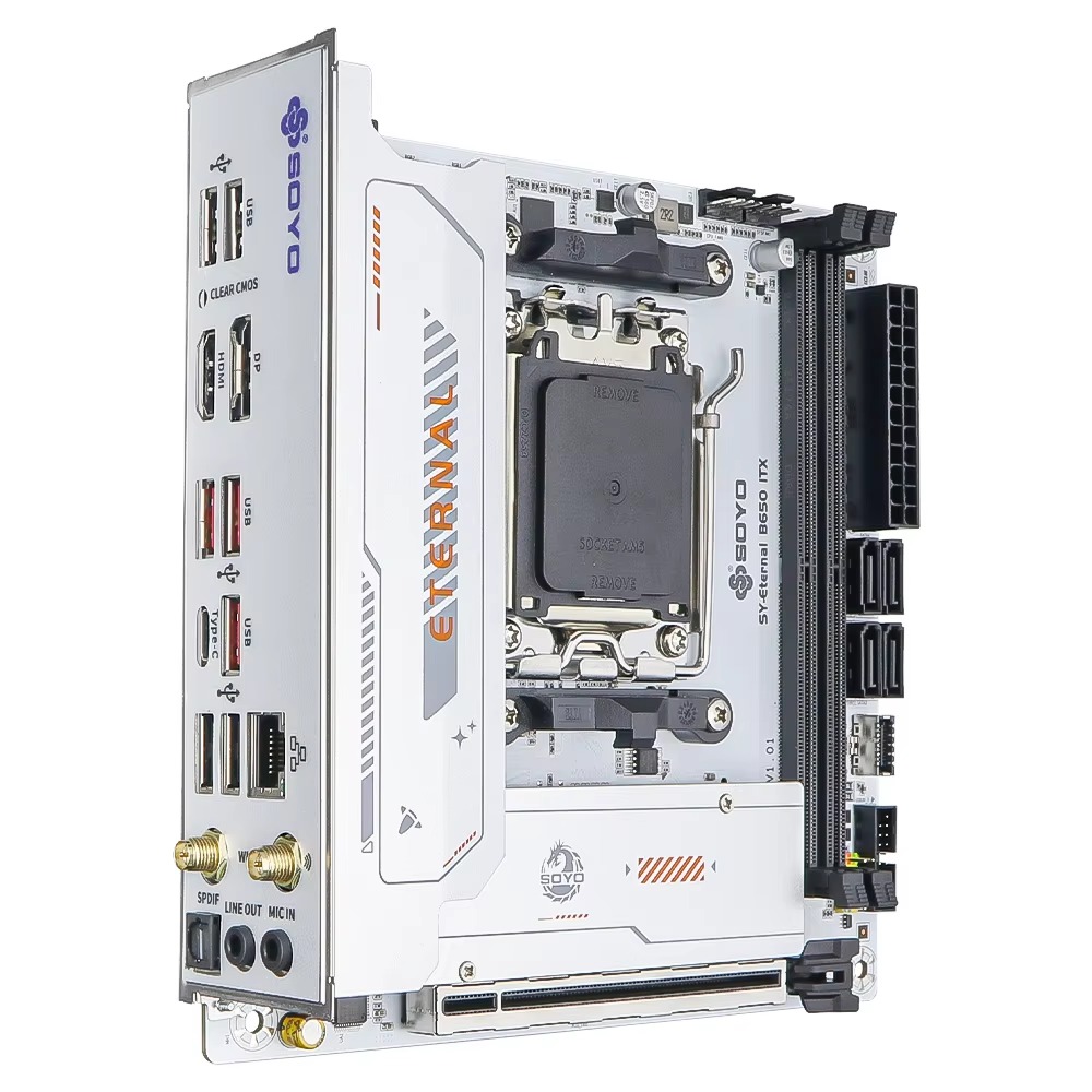 Placa-Mãe Mini SY-B650ITX WIFI - B650 Itx Motherboard Wifi avaliação e preço